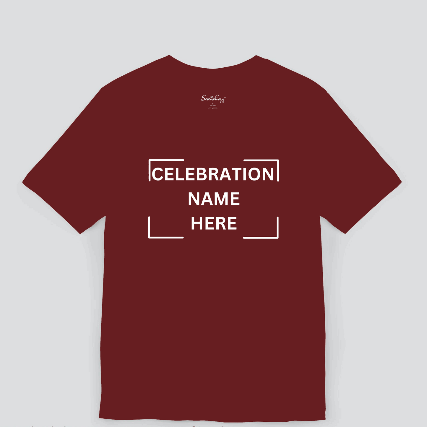Custom Celebration T-shirts | Personalized Party Apparel Image 1