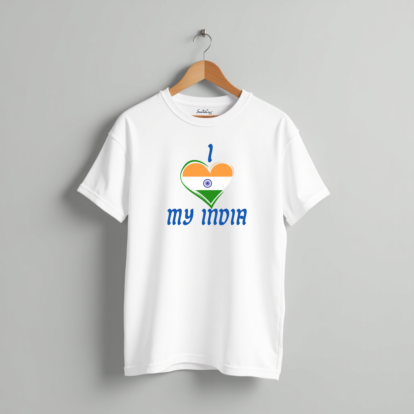 I Love My India Tshirts for Men | Heartfelt Patriotic Wear