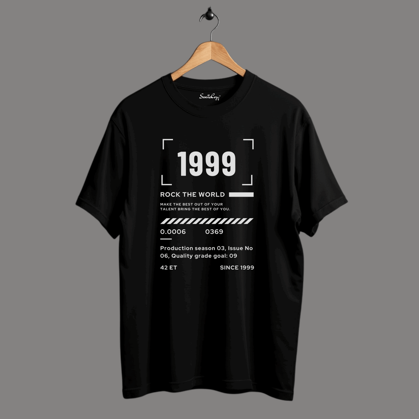 1999 ROCK THE WORLD Oversized Premium Tshirt