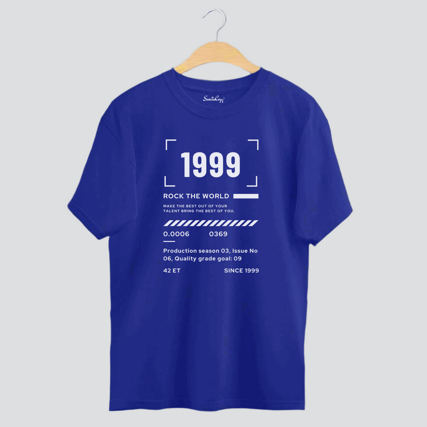 1999 ROCK THE WORLD Oversized Premium Tshirt