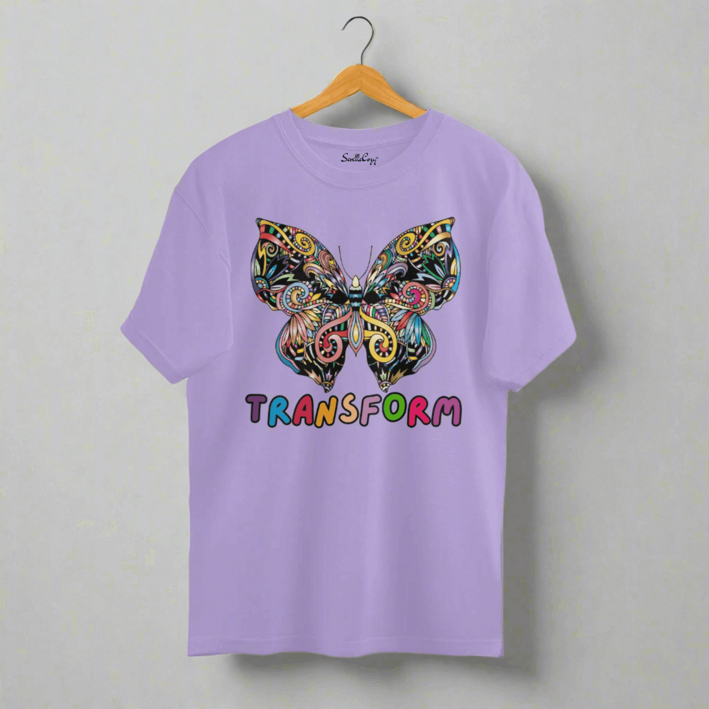 Transform like Butterfly Oversized T-Shirt front