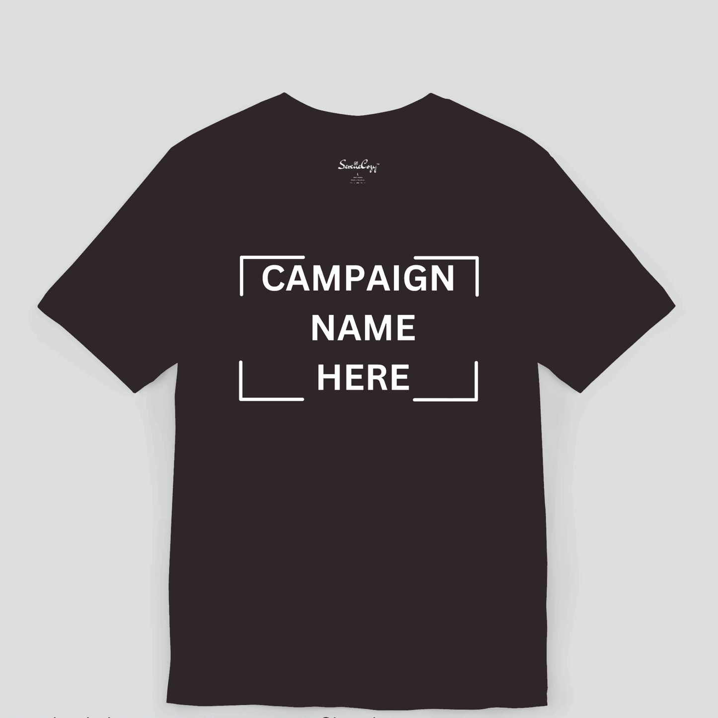Custom Campaign T-shirts | Personalized Campaign Message Image 1
