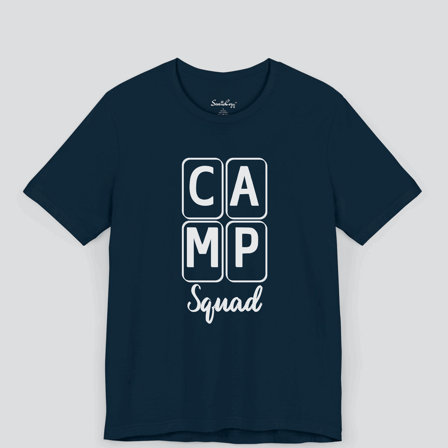 Camp Squad T-Shirt for Men : Dark Colors Image 3