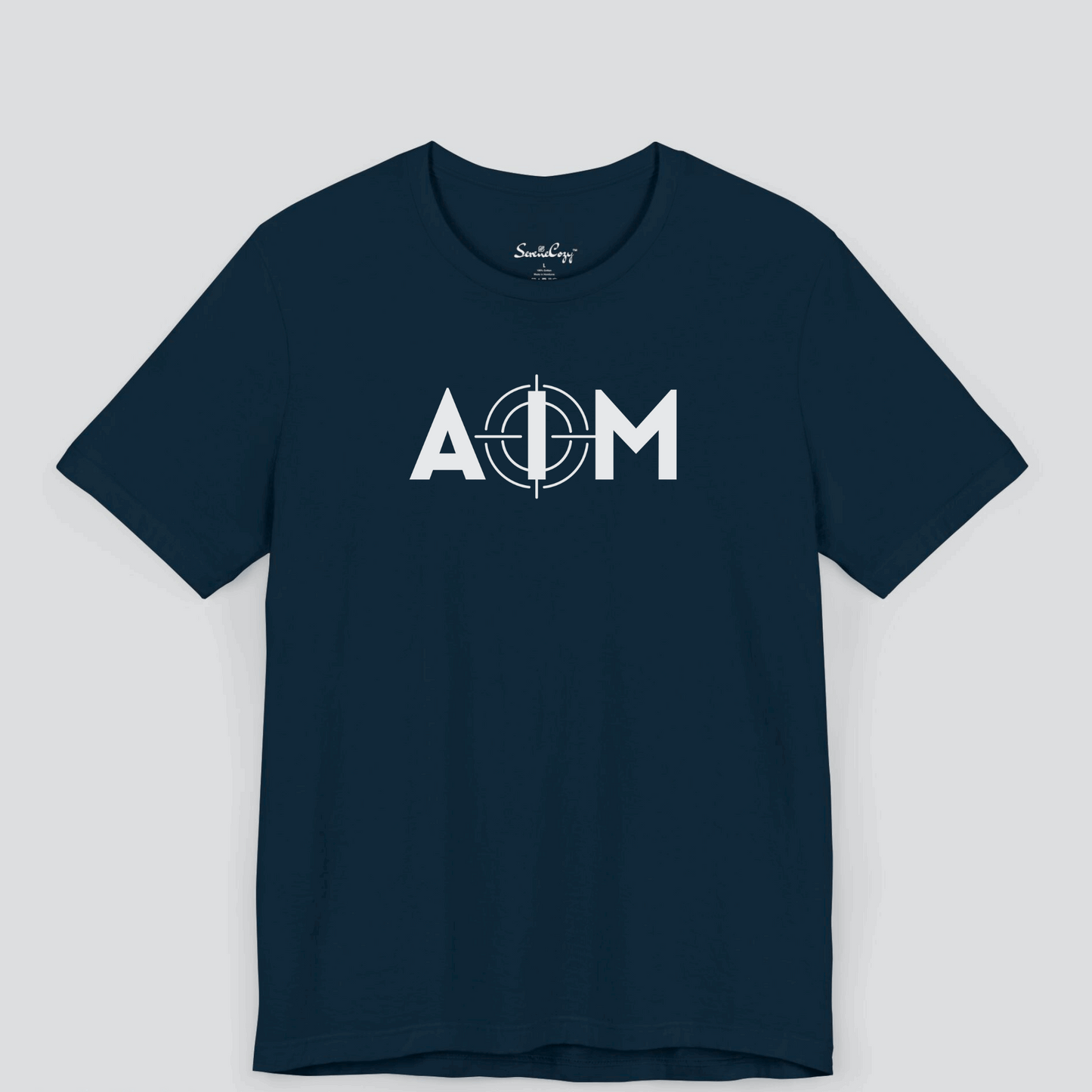 AIM Motivational Printed Premium Tshirt for Men