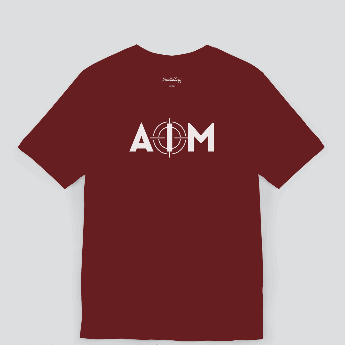 AIM Motivational Printed Premium Tshirt for Men