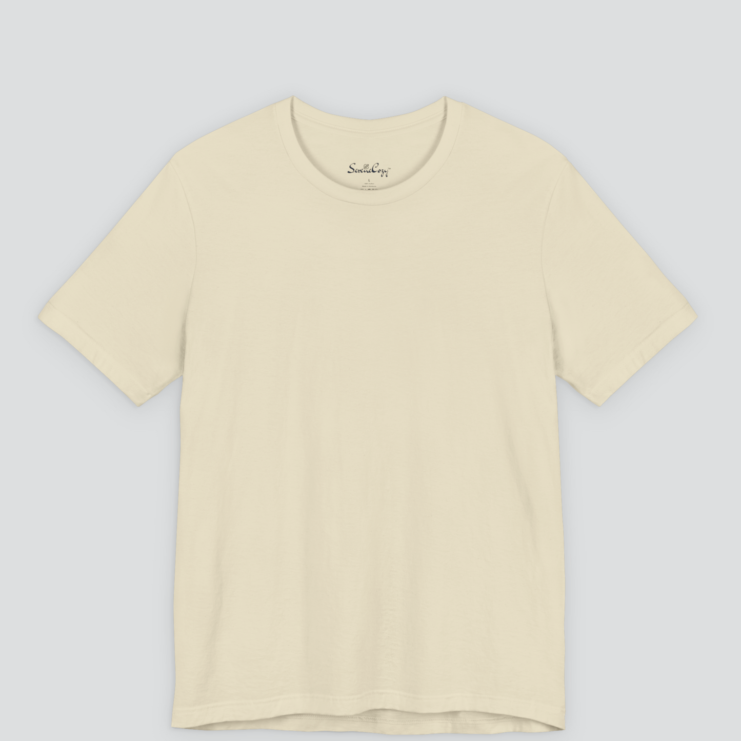 Classic Almond Color T-Shirt for Men | Premium Quality | SereneCozy