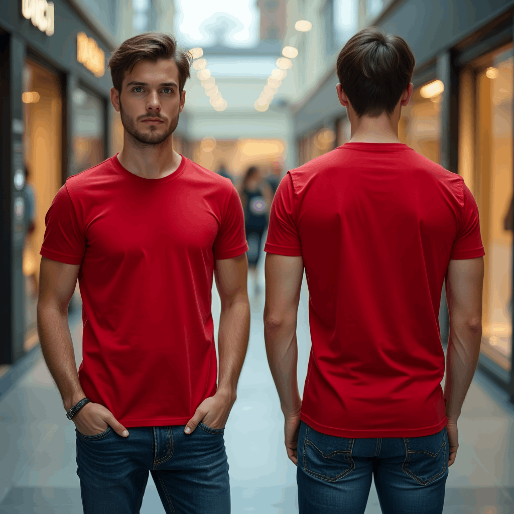 Classic Red T-Shirt for Men Premium Quality