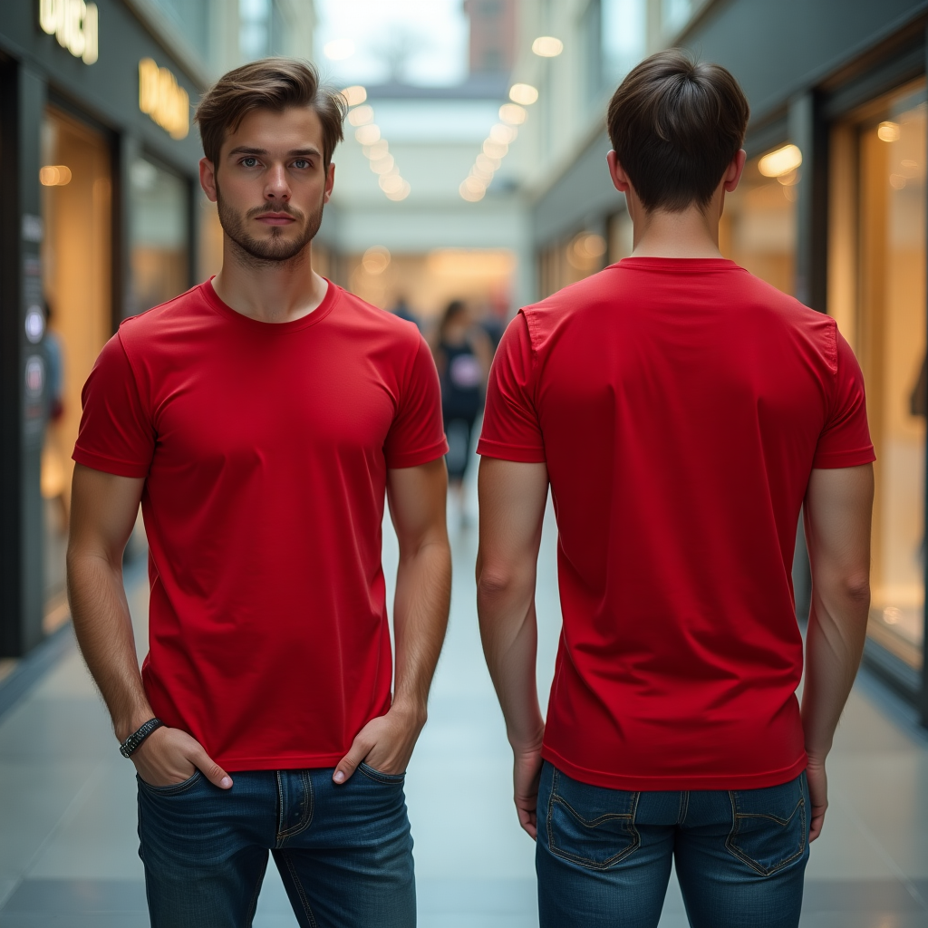 Classic Red T-Shirt for Men Premium Quality