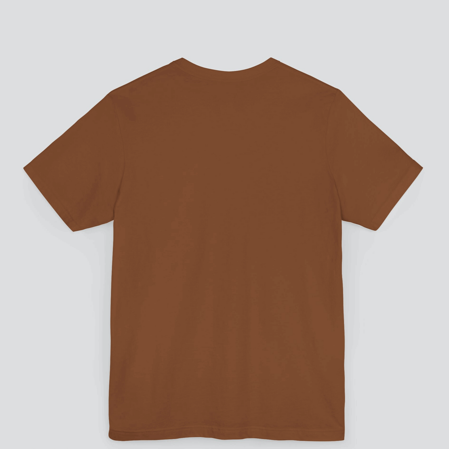 Classic Coffee Brown T-Shirt for Men Premium Quality front