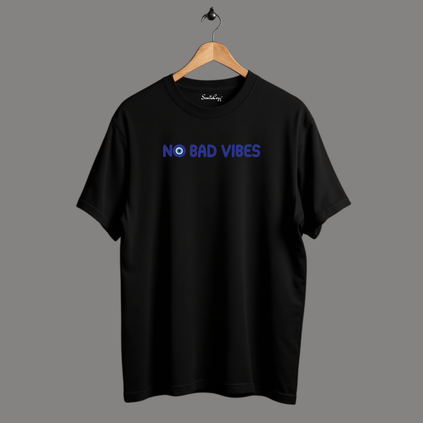 No Bad Vibes Evil Eye Protection Premium Oversized Tshirt
