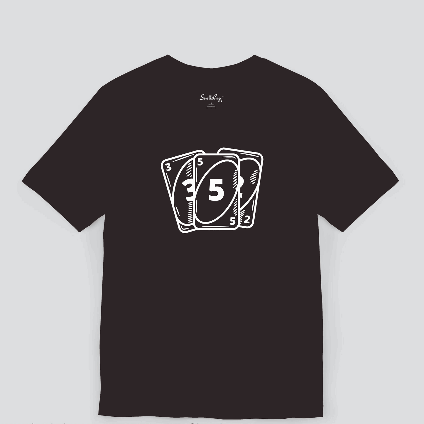 Royal Flush Playing Cards Men's Tshirt | Poker Lover's Essential Image 1