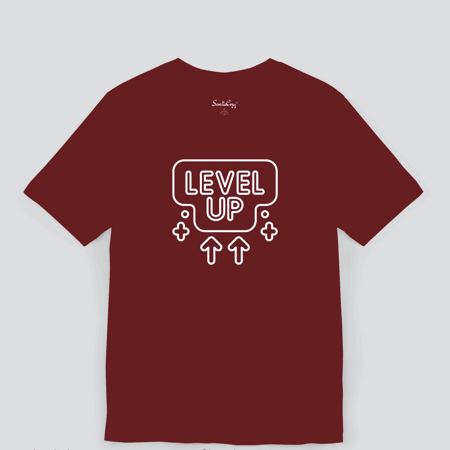 Level Up Gaming Tshirt for Men | Premium Indian Cotton Image 4