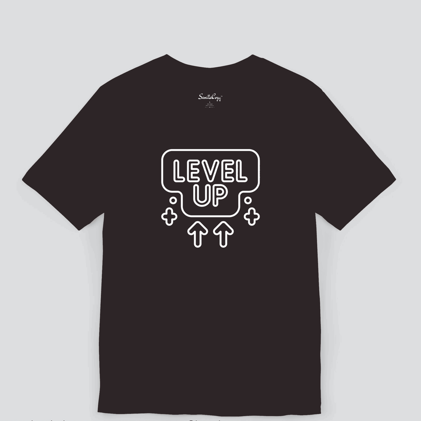 Level Up Gaming Tshirt for Men | Premium Indian Cotton Image 3
