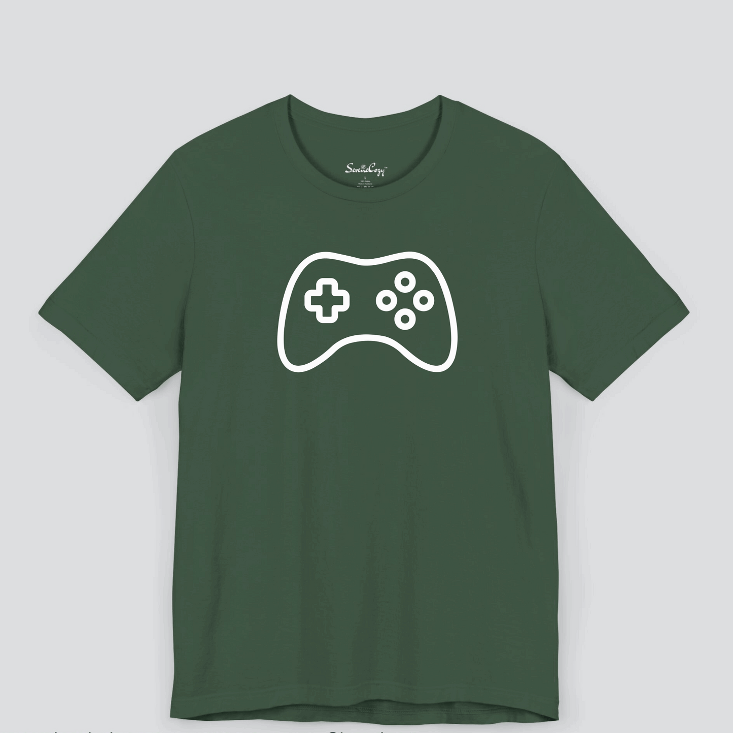 Gamer Controller Tshirt for Men Image 4