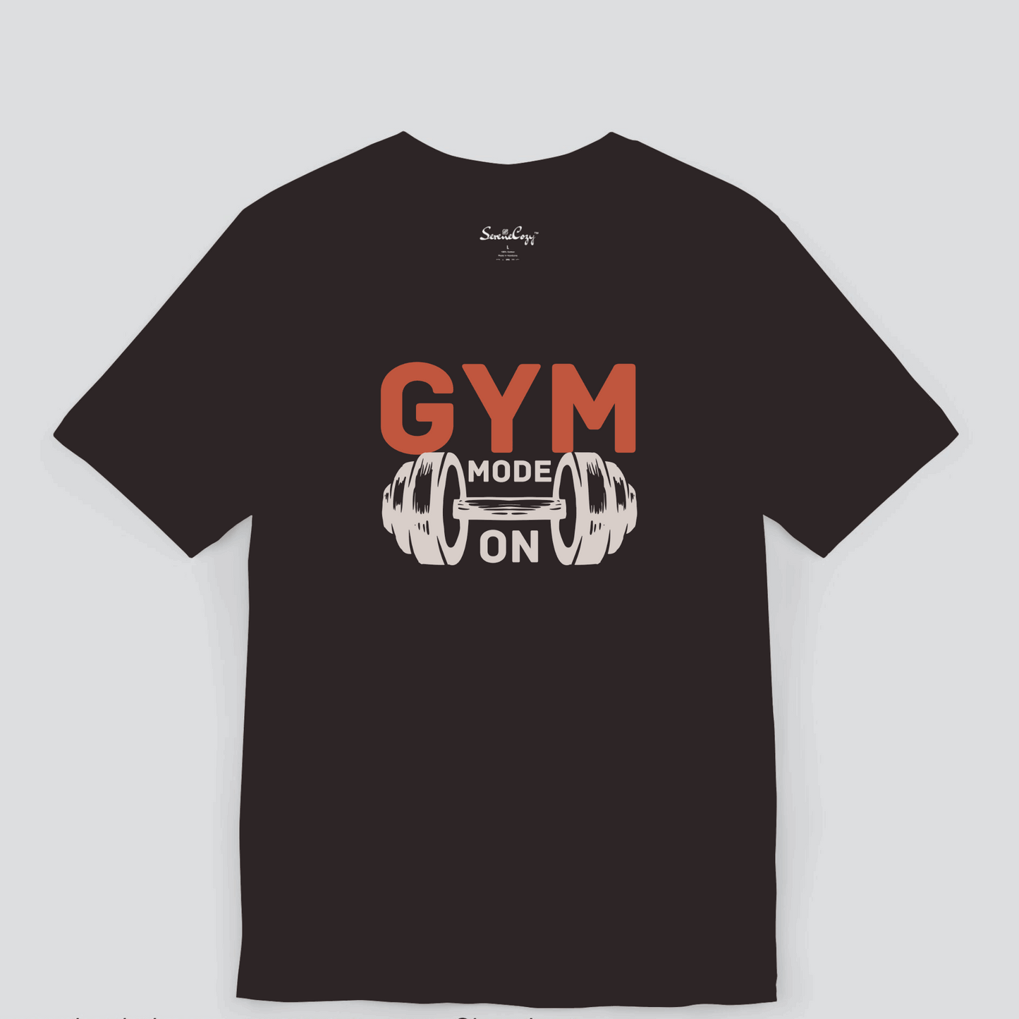 Premium GYM Mode On Fitness T-shirt for Men Image 1