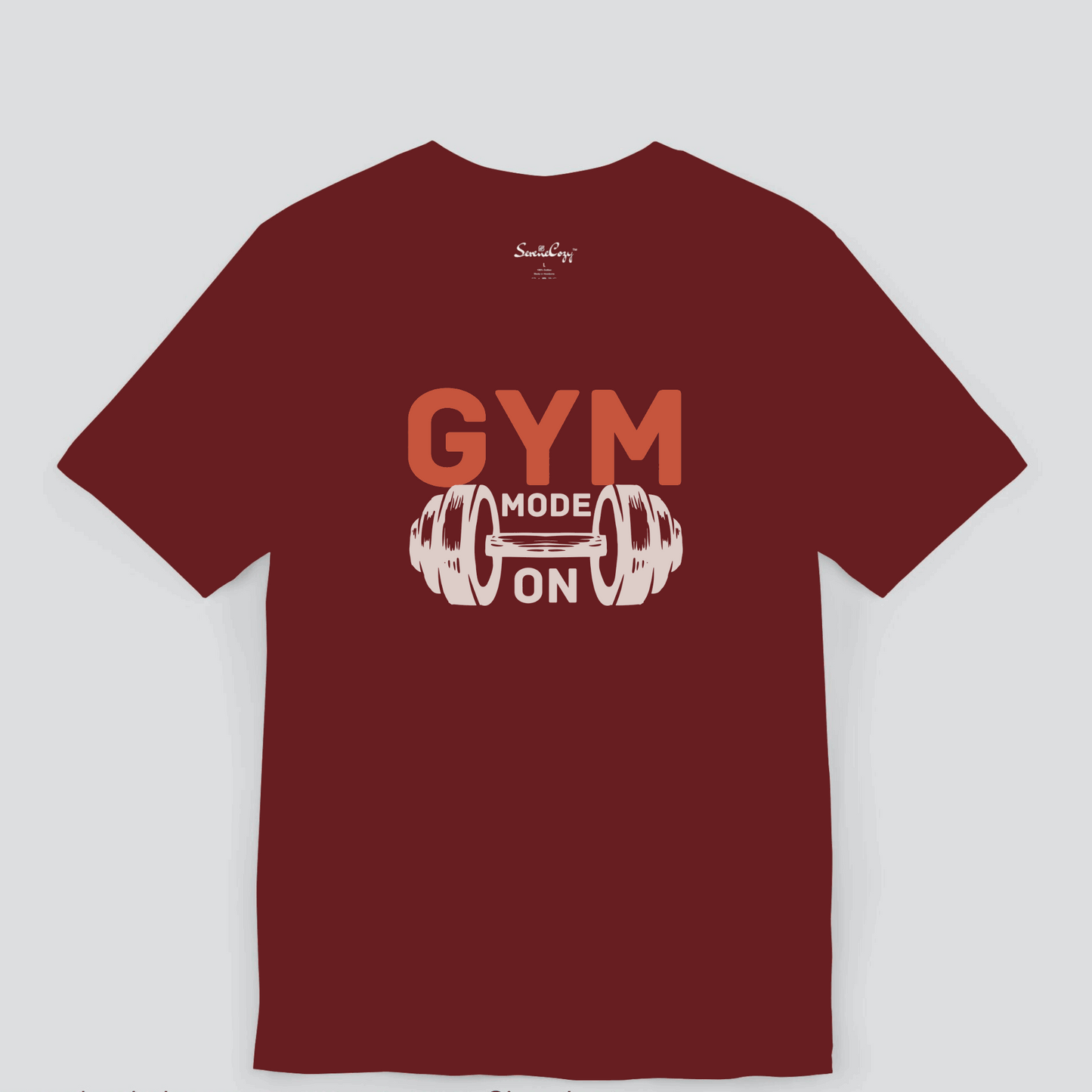 Premium GYM Mode On Fitness T-shirt for Men Image 2
