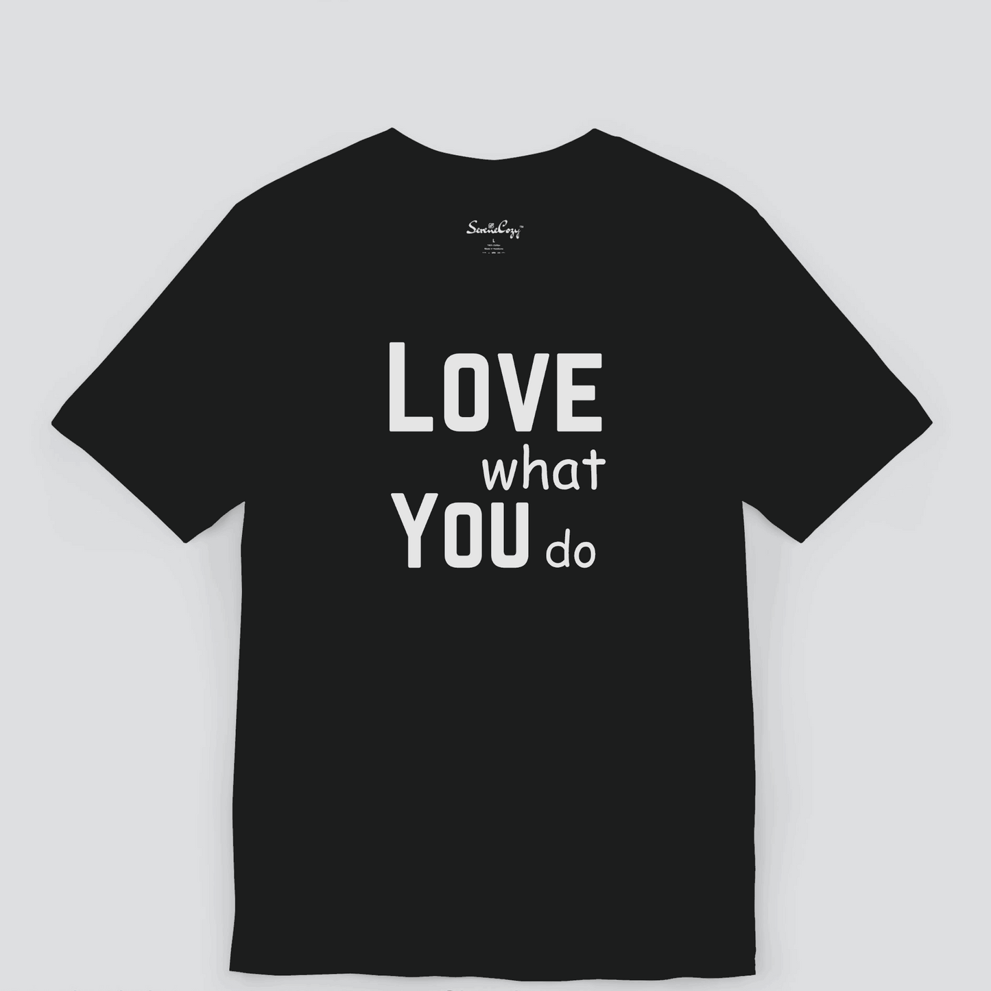 Love What You Do Motivational Premium Tshirt for Men