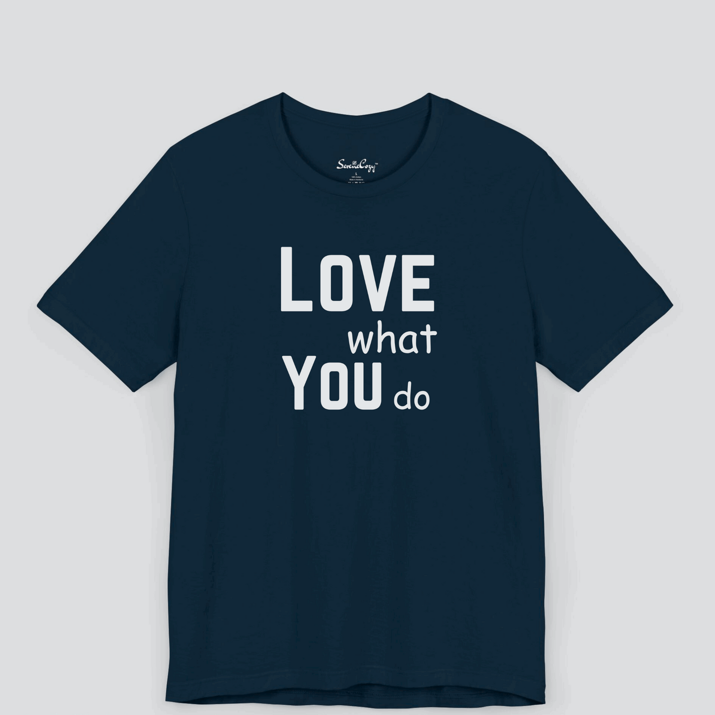Love What You Do Motivational Premium Tshirt for Men