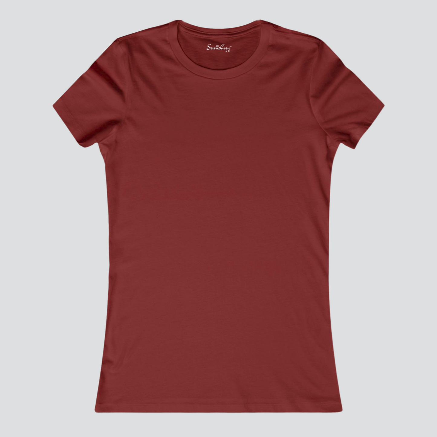 Classic Maroon T-Shirt for Women | Premium Quality | SereneCozy