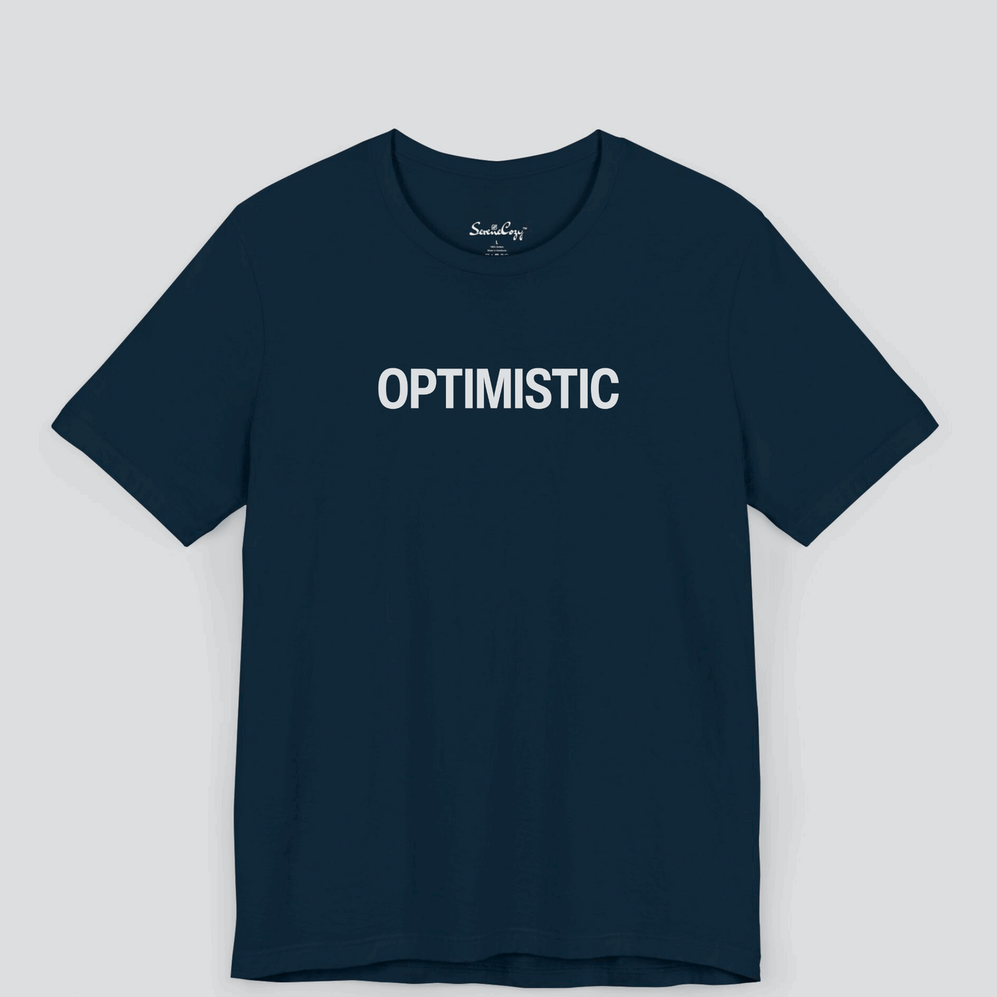 Premium OPTIMISTIC Positive Mindset T-shirt for Men Image 2