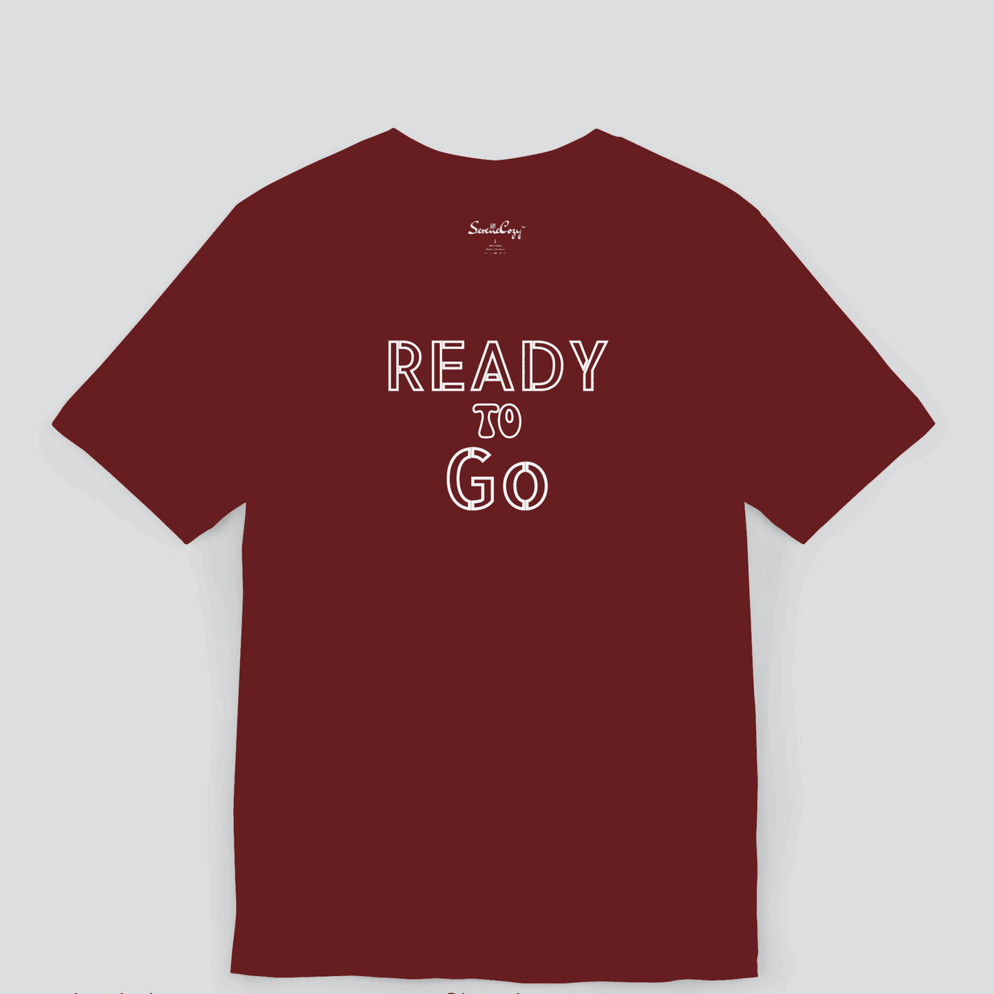Ready To Go Motivational Premium Tshirt for Men