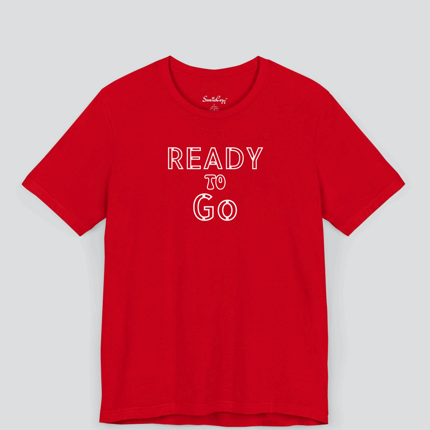 Ready To Go Motivational Premium Tshirt for Men