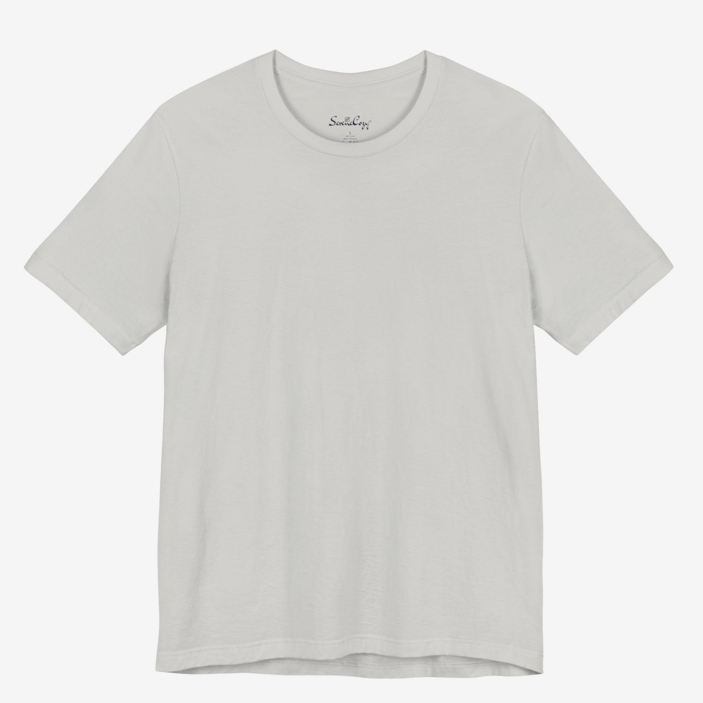 Classic Silver Frost color T-Shirt for Men | Premium Quality