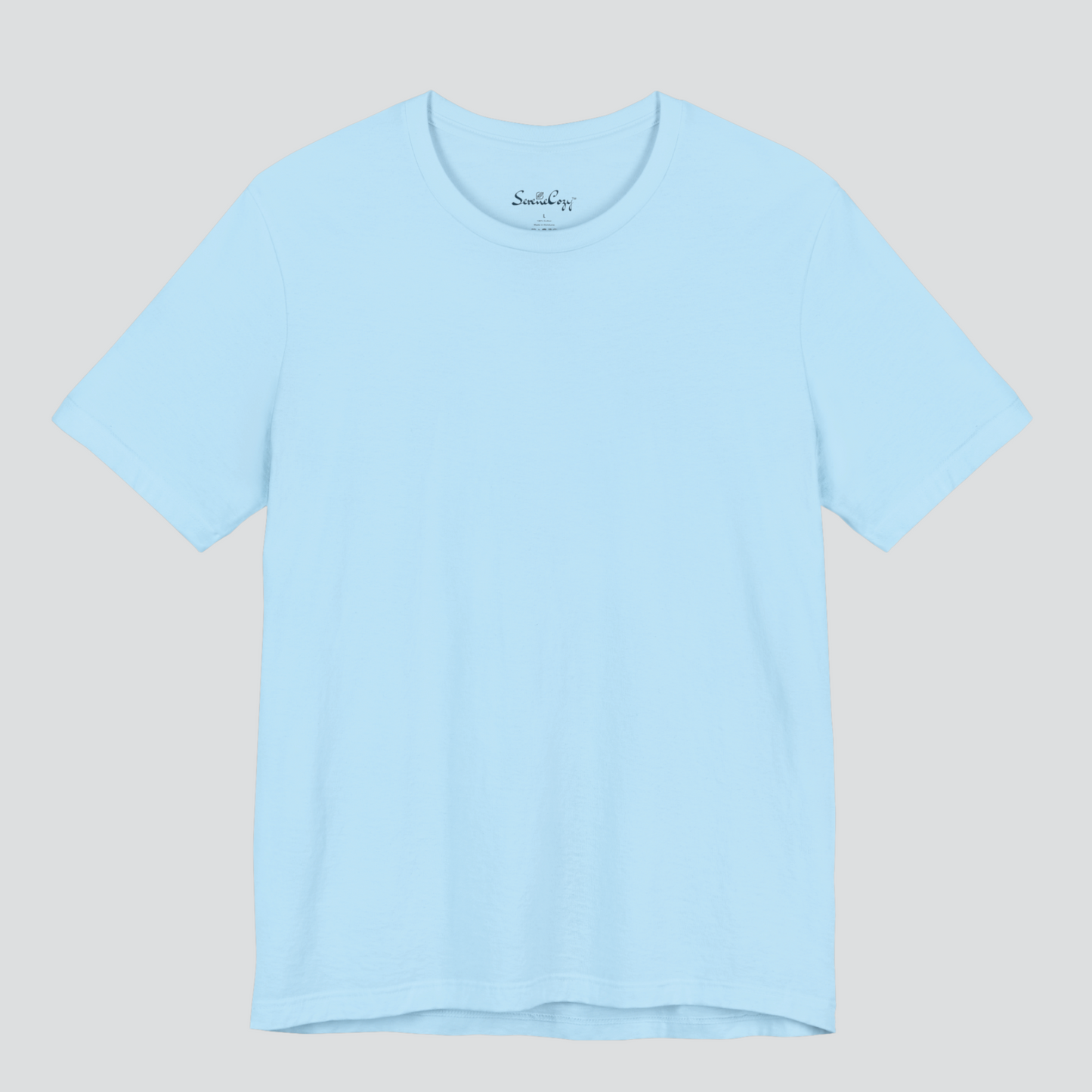 Classic Surf Blue color T-Shirt for Men | Premium Quality
