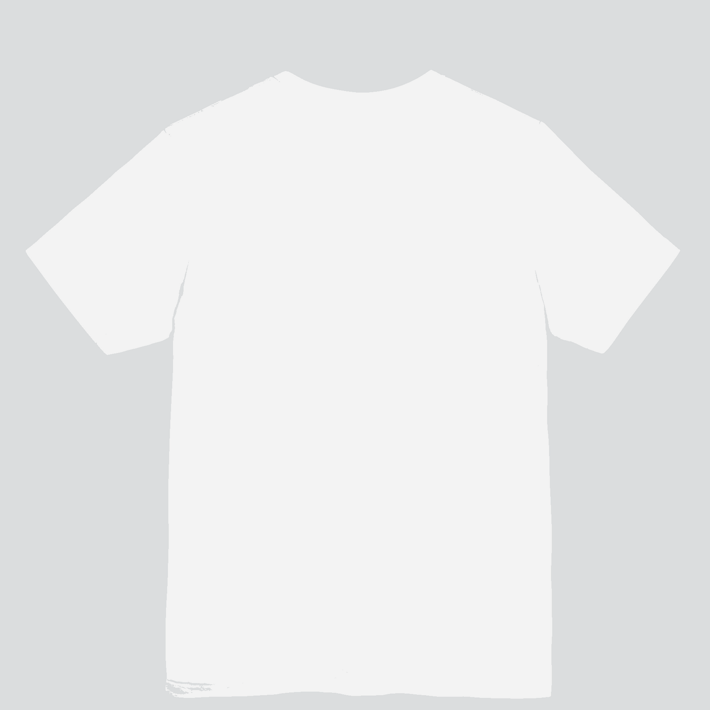 Classic White T-Shirt for Men Premium Quality SereneCozy back