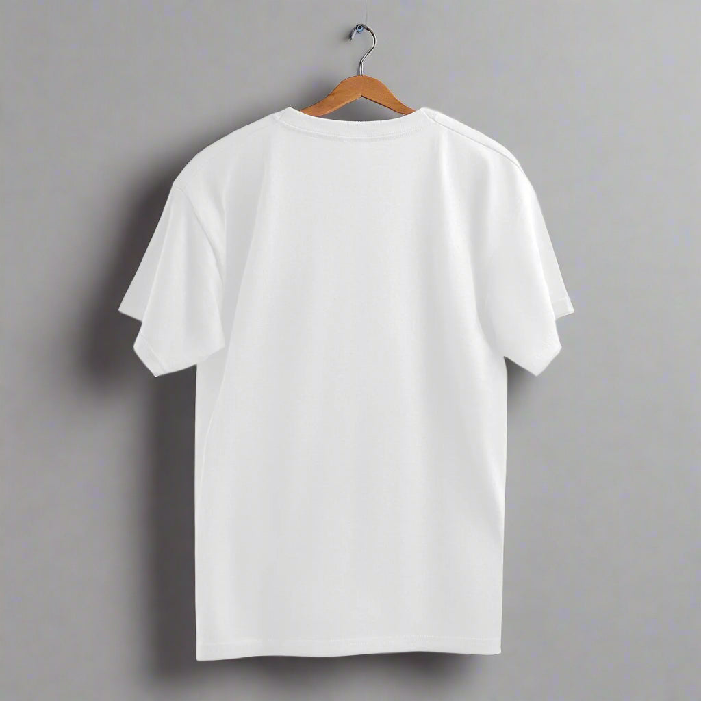 Smile Like a Banana Oversized T-Shirt Fun & Quirky White back