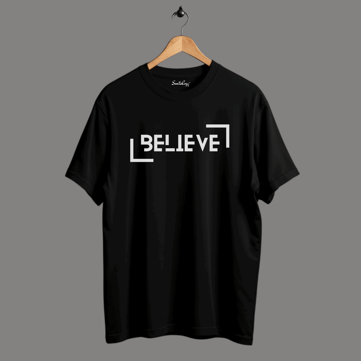 BELIEVE Oversized Premium Tshirt - Inspirational