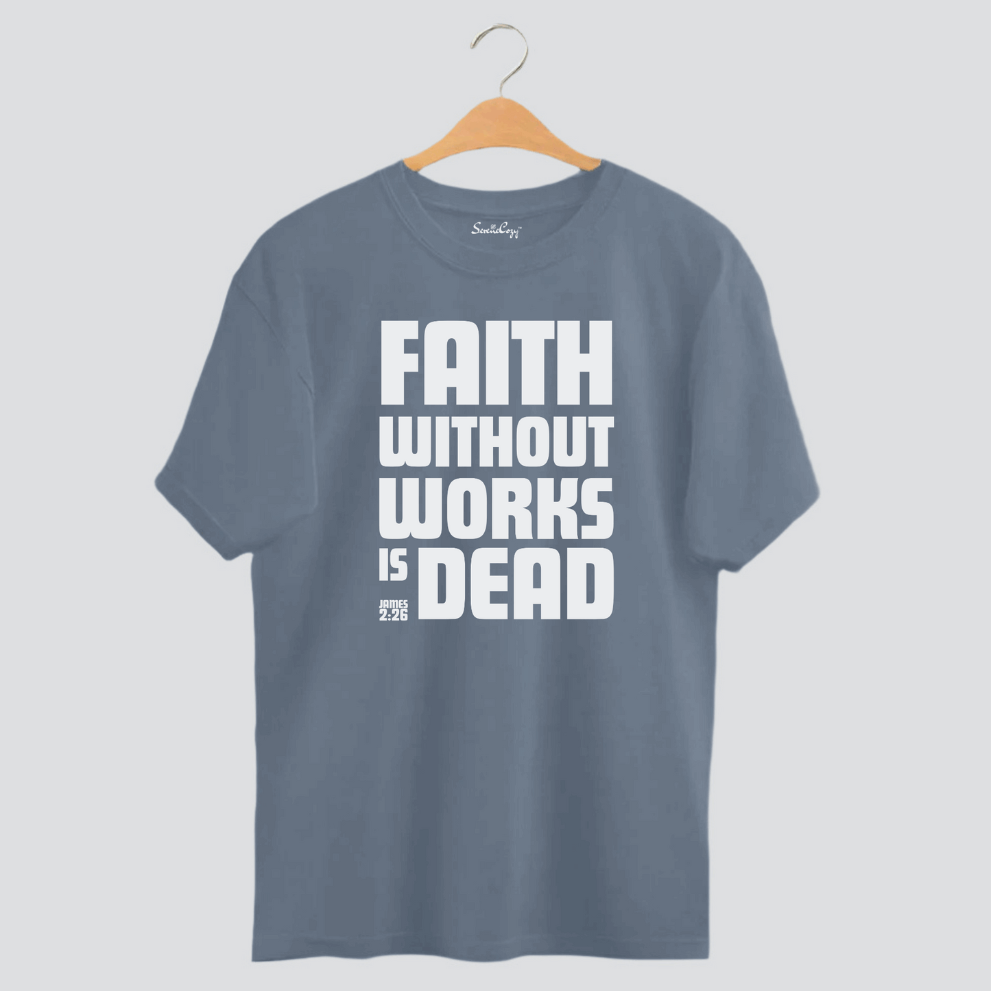 Faith Without Works is Dead Oversized Premium Tshirt