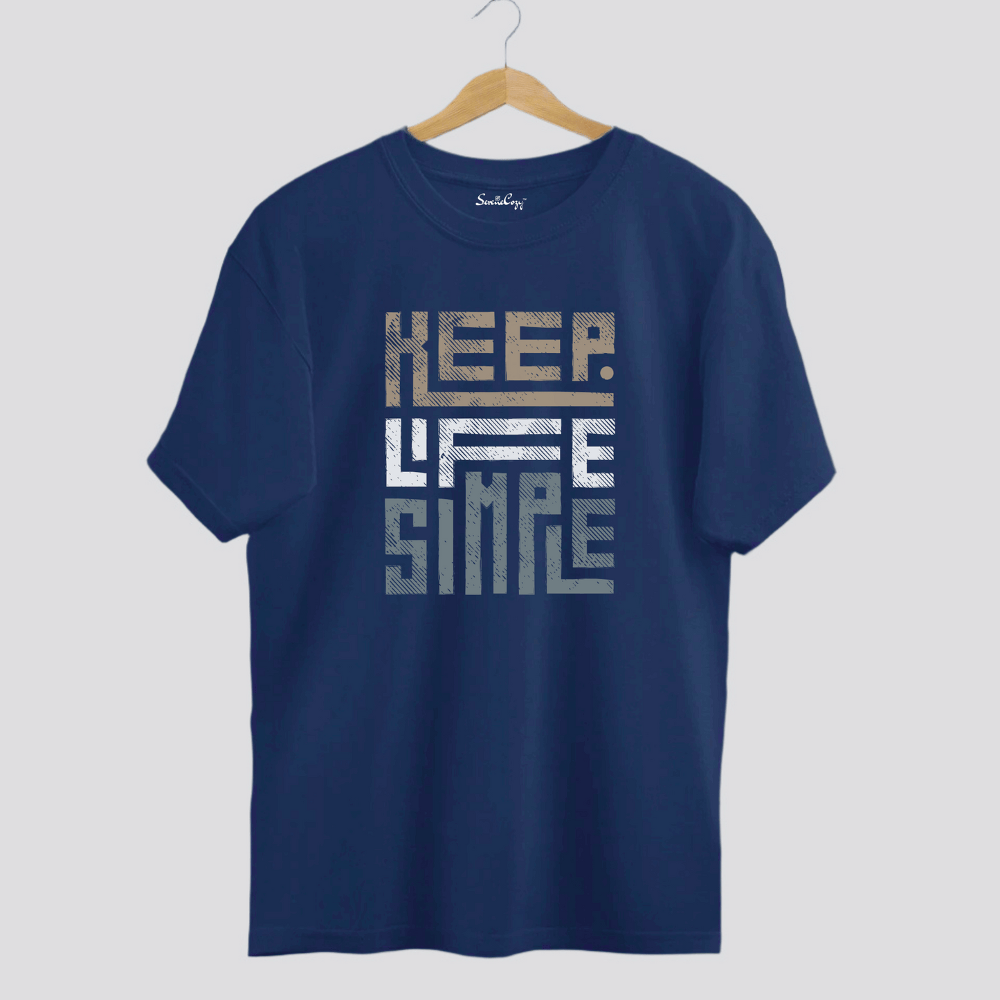 KEEP LIFE SIMPLE Oversized Premium Tshirt