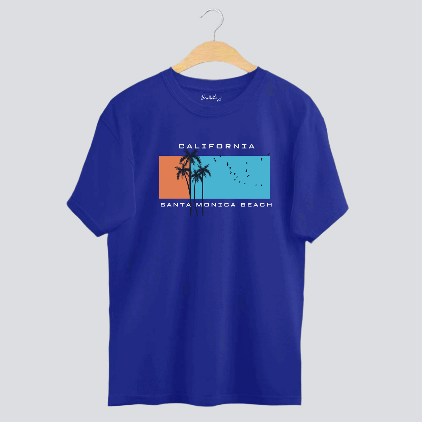 Santa Monica Beach Vibe Oversized Premium Tshirt