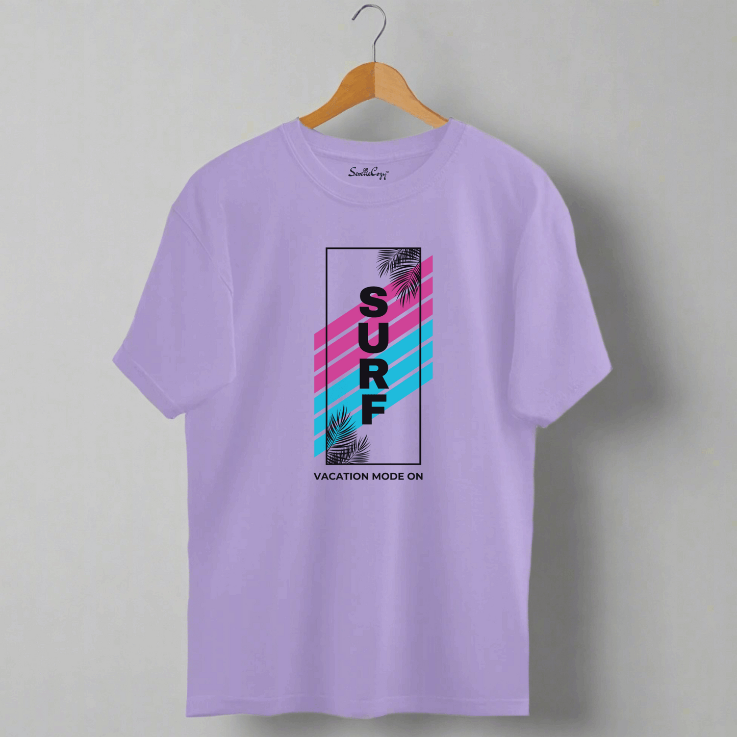 SURF Vacation Mode On Oversized Premium Tshirt