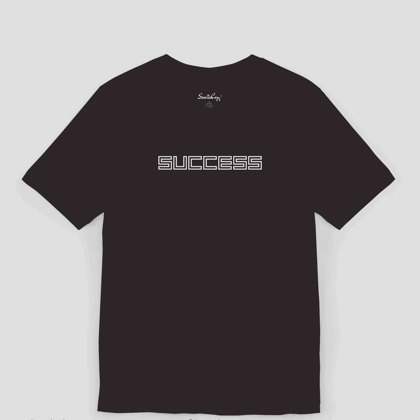 Premium SUCCESS Motivational T-shirt for Men Image 2