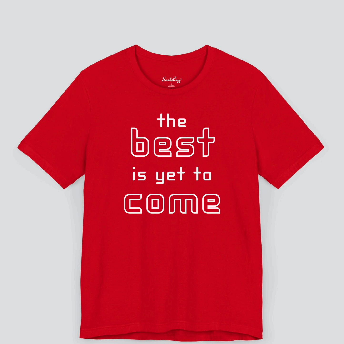 The Best is Yet to Come Motivational Premium Tshirt for Men