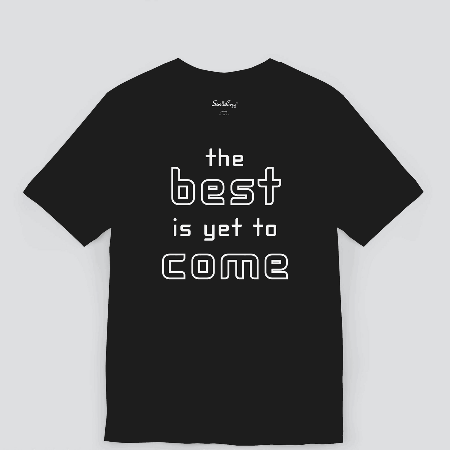 The Best is Yet to Come Motivational Premium Tshirt for Men