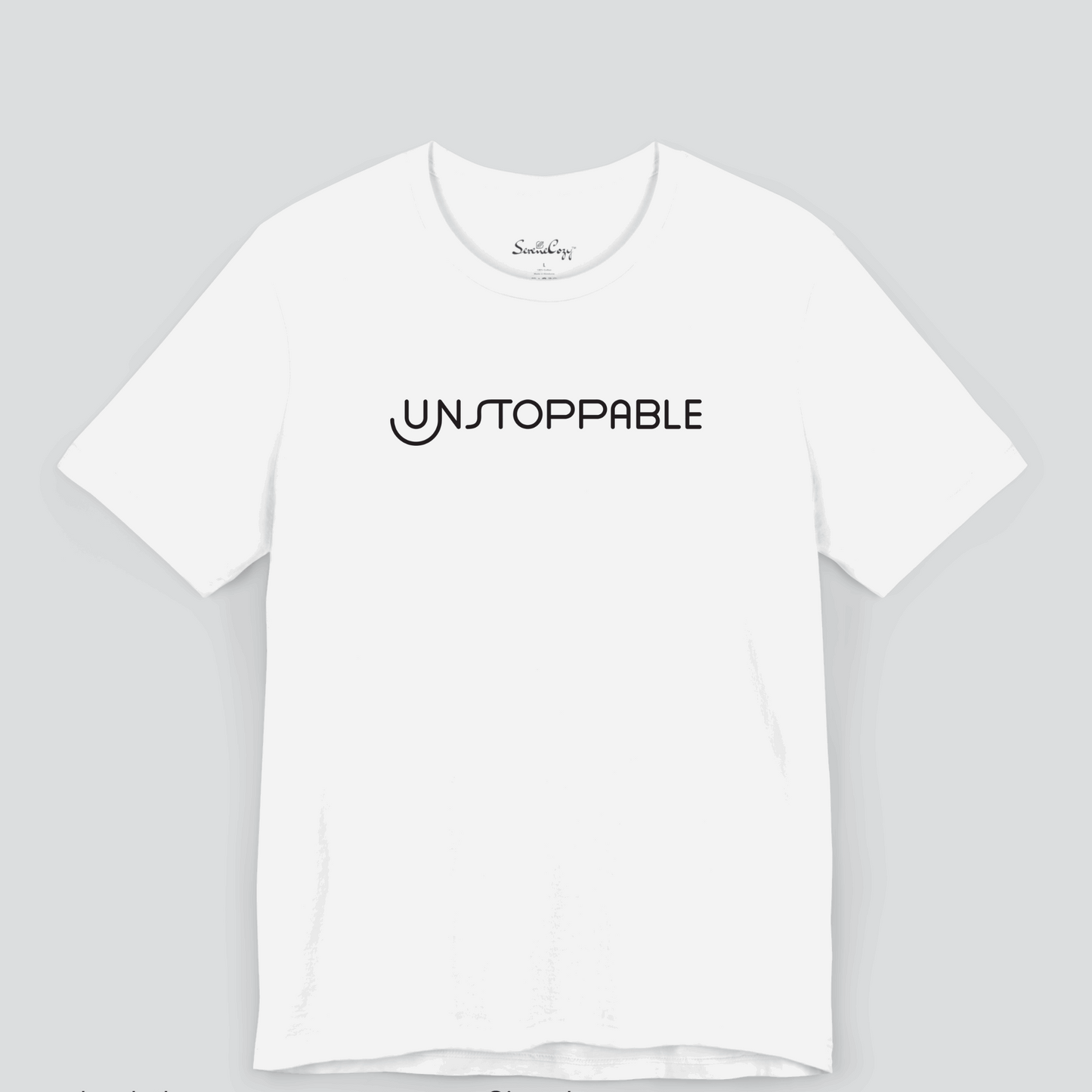 Premium Unstoppable Motivational T-shirt for Men Image 1