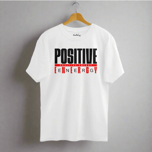Positive Energy Tees Good Vibes Oversized T-Shirts front