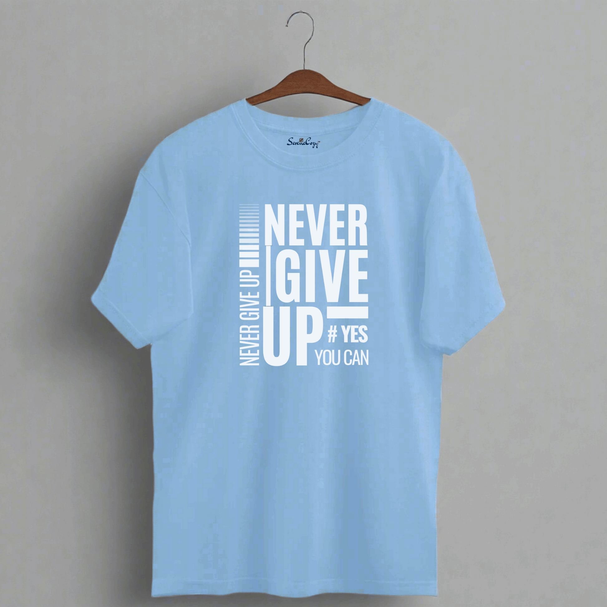Never Give Up Premium Oversized Tshirt