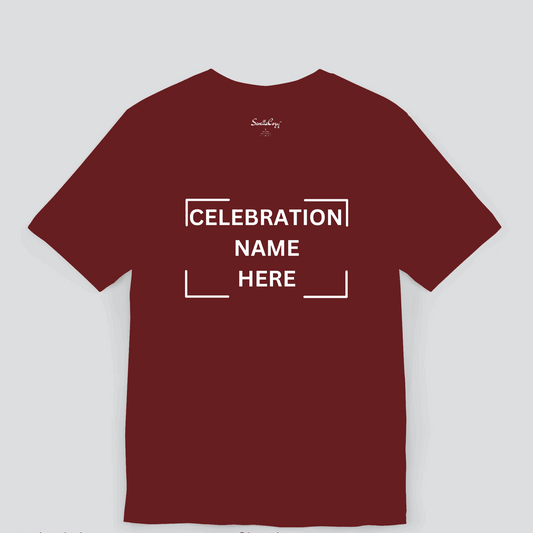 Custom Celebration T-shirts | Personalized Party Apparel Image 1