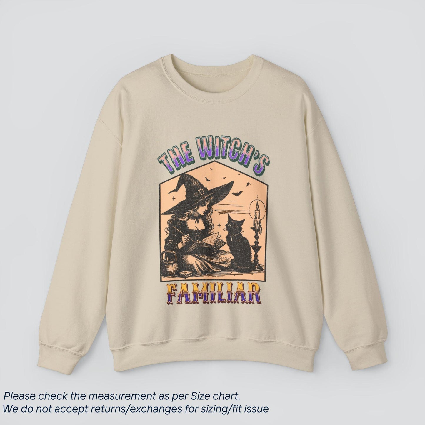 The Witch's Familiar Halloween Sweatshirt