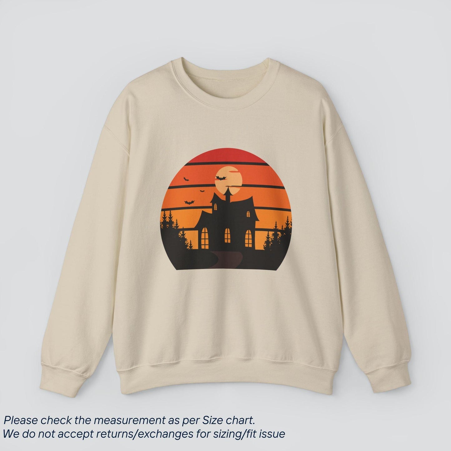 Halloween Haunted House Sweatshirt