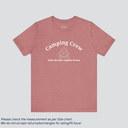 Camping Crew T-Shirt - Outdoor Adventure Tee