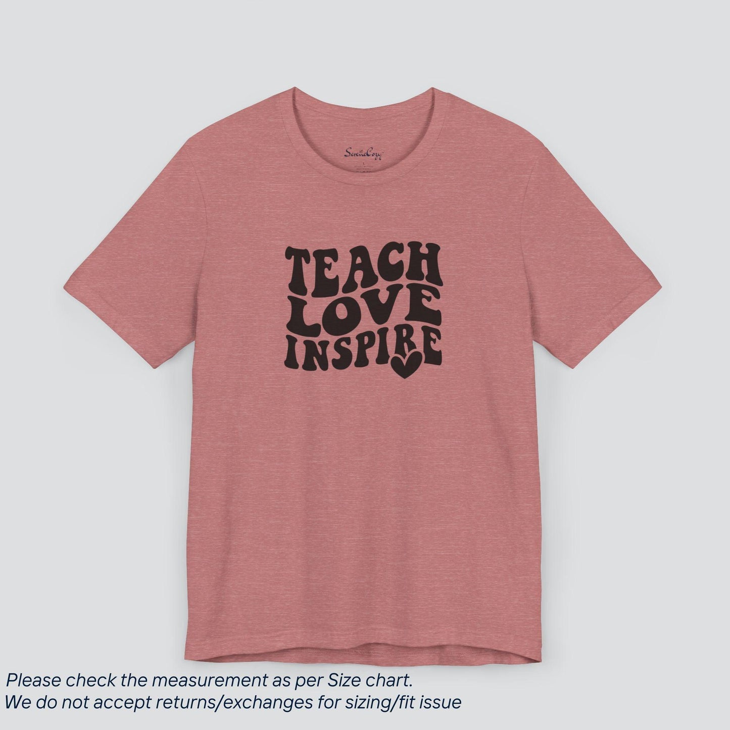 Teach Love Inspire Teacher T-Shirt