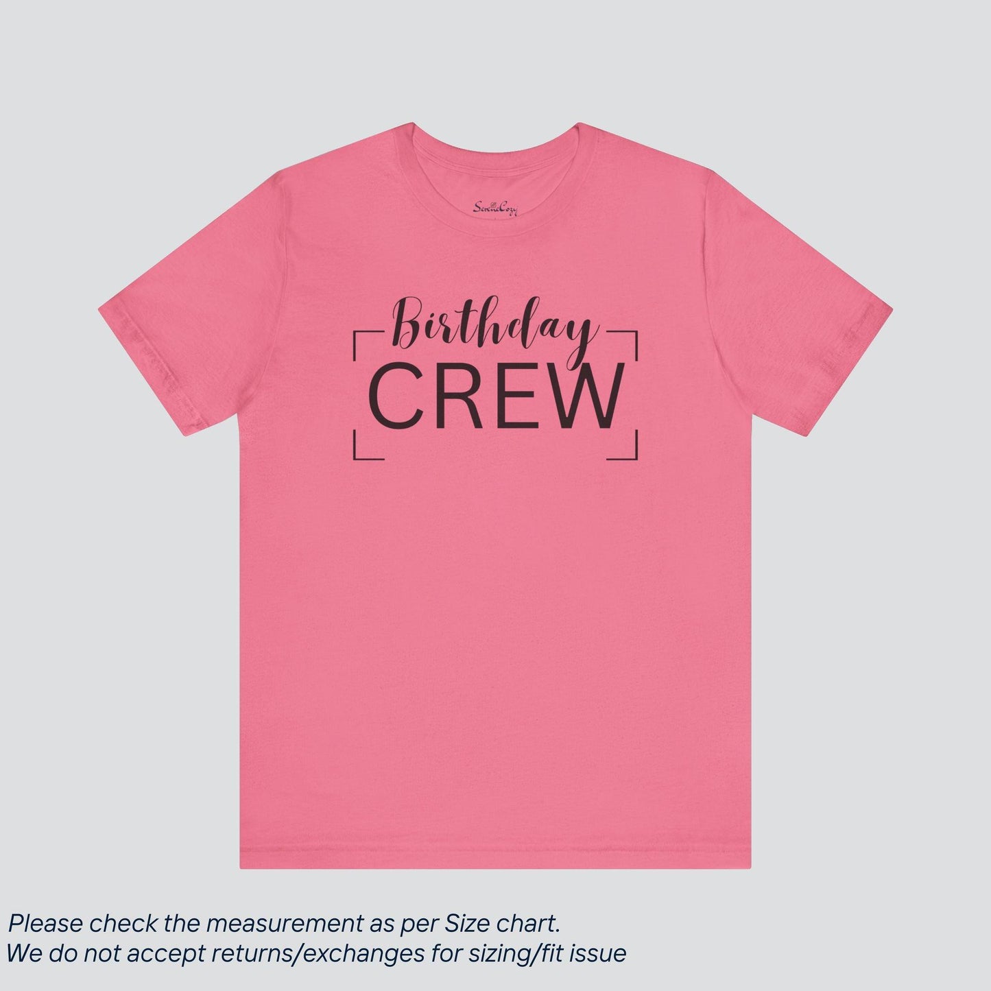 Join the Birthday Crew! Premium US Cotton T-Shirt