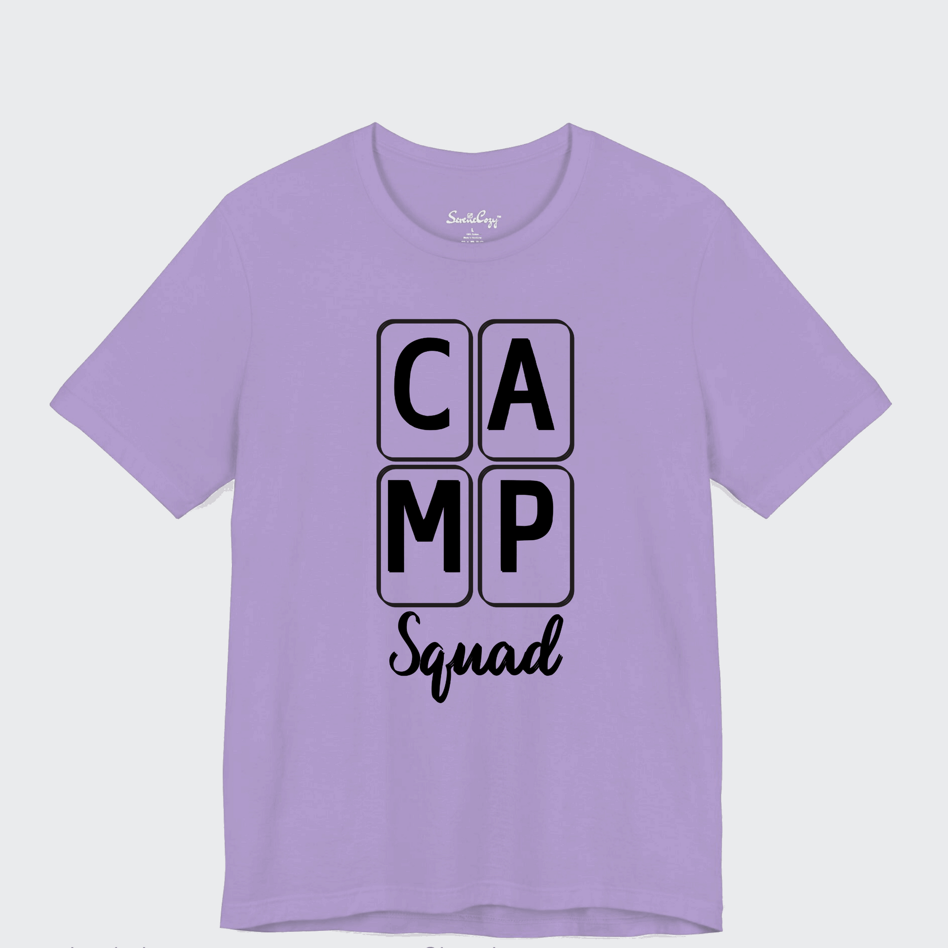 Camp Squad T-Shirt for Men : Dark Colors Image 6