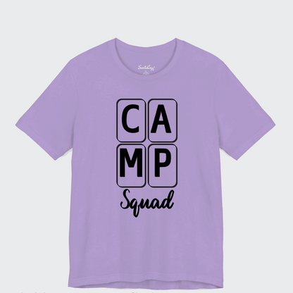 Camp Squad T-Shirt for Men : Dark Colors Image 6