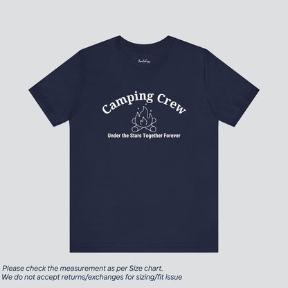 Camping Crew T-Shirt - Outdoor Adventure Tee